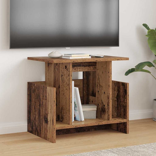 TV Stand Old Wood 50 x 35 x 45 cm Engineered Wood