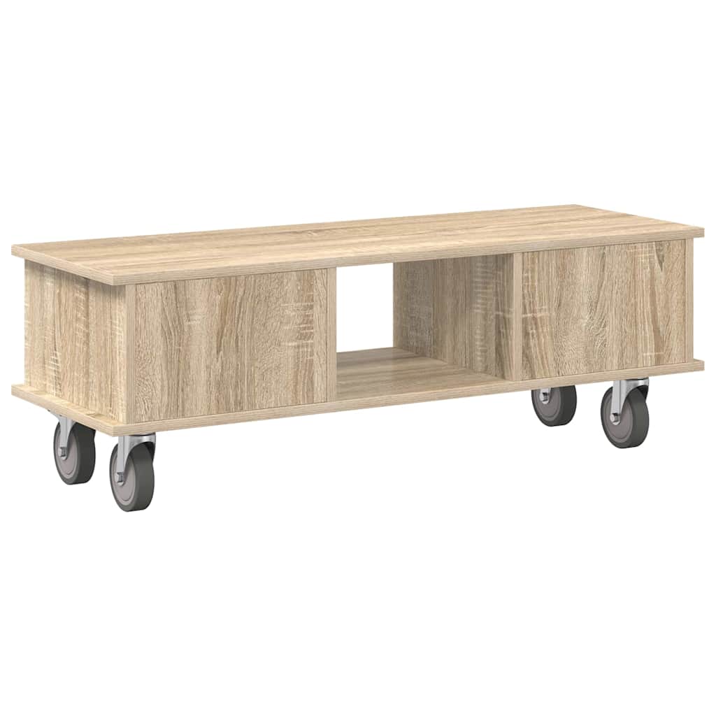 TV Stand 100 x 35 x 35 cm Sonoma Oak Engineered Wood