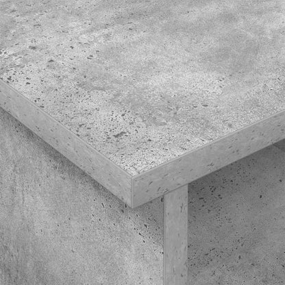 TV Stand 100 x 35 x 35 cm Concrete Grey Engineered Wood