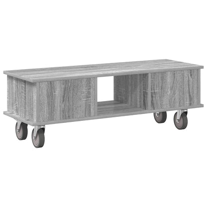 TV Stand 100 x 35 x 35 cm Grey Sonoma Engineered Wood