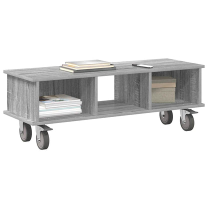 TV Stand 100 x 35 x 35 cm Grey Sonoma Engineered Wood