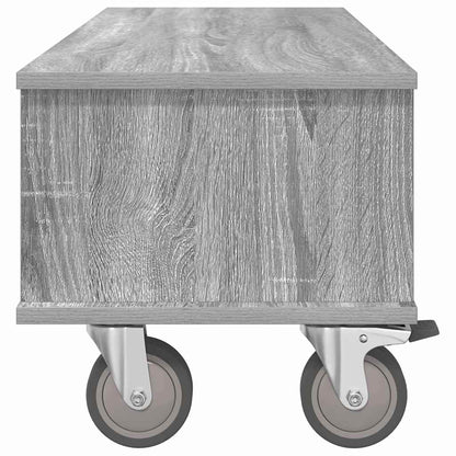 TV Stand 100 x 35 x 35 cm Grey Sonoma Engineered Wood