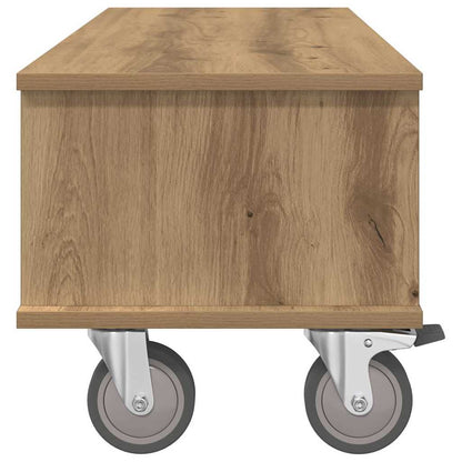 TV Stand Artisan Oak 100 x 35 x 35 cm Engineered Wood