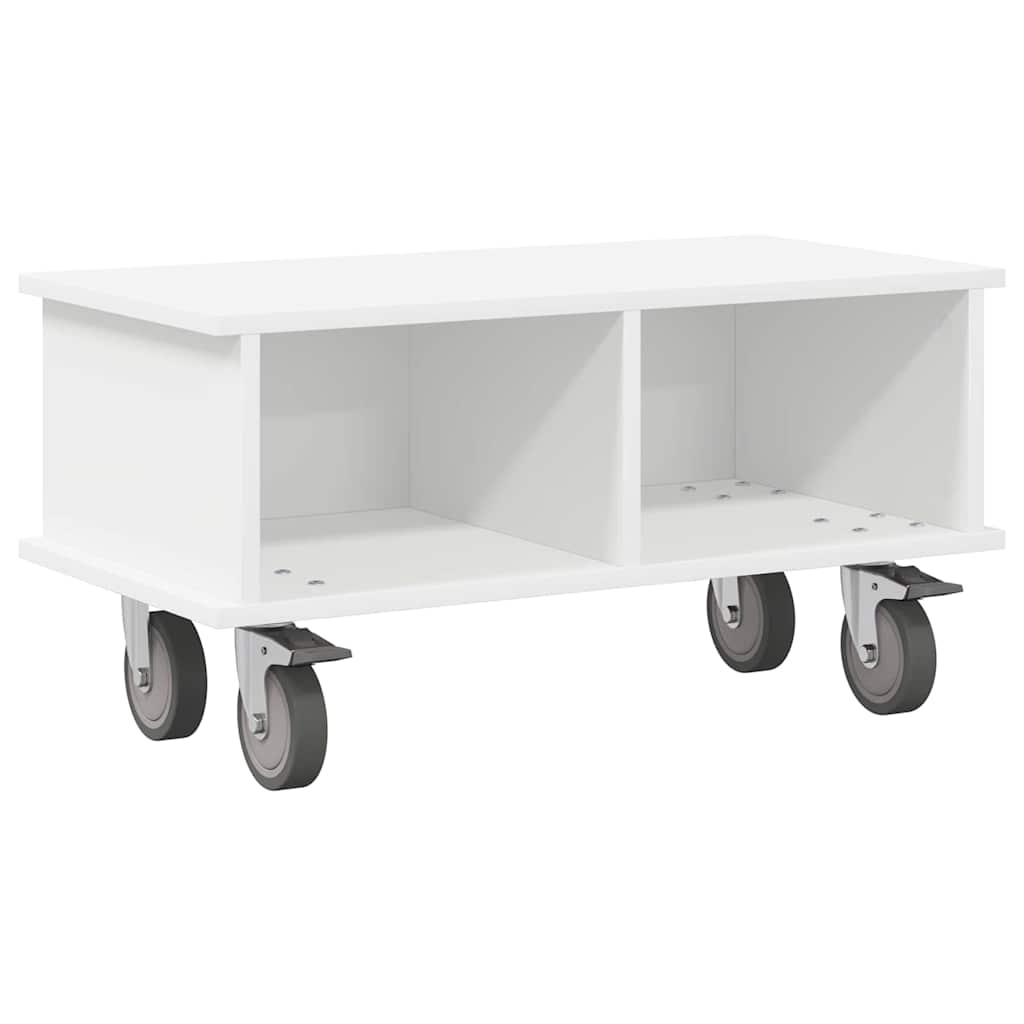 TV Stand White 68.5 x 35 x 35 cm Engineered Wood