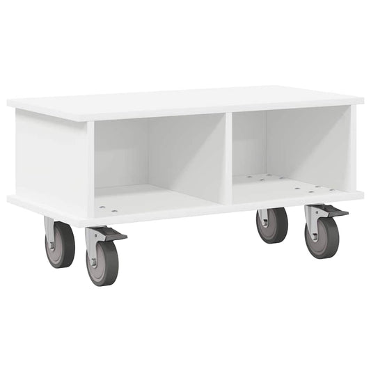 TV Stand White 68.5 x 35 x 35 cm Engineered Wood