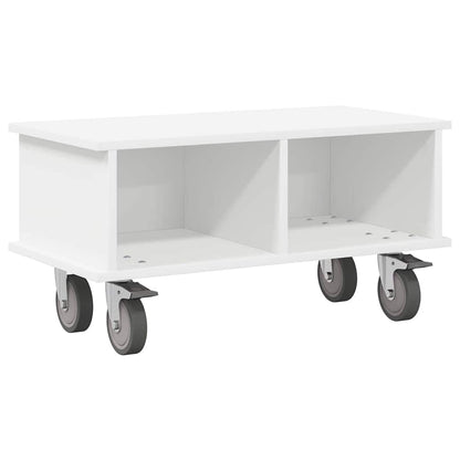 TV Stand 68.5 x 35 x 35 cm White Engineered Wood