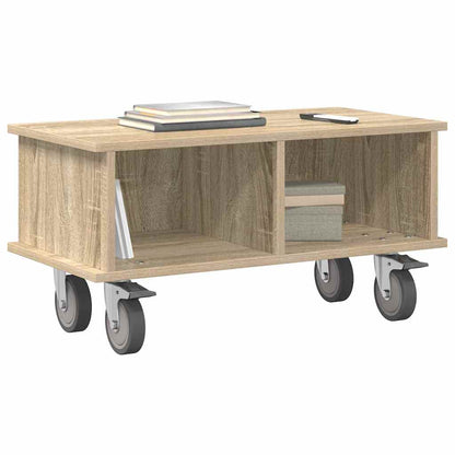 TV Stand Sonoma Oak 68.5 x 35 x 35 cm Engineered Wood