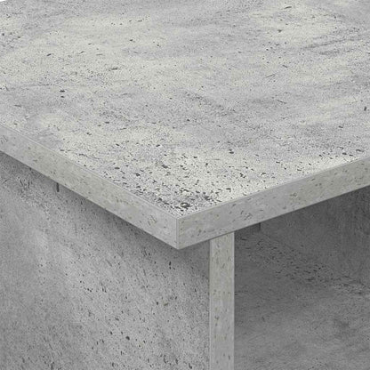 TV Stand 68.5 x 35 x 35 cm Concrete Grey Engineered Wood