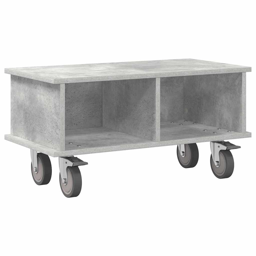 TV Stand Concrete Grey 68.5 x 35 x 35 cm Engineered Wood