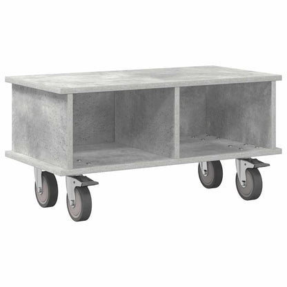 TV Stand 68.5 x 35 x 35 cm Concrete Grey Engineered Wood