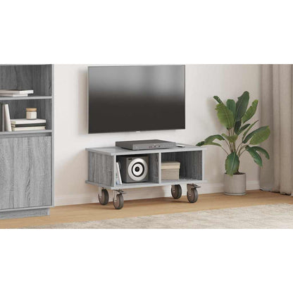 TV Stand Grey Sonoma 68.5 x 35 x 35 cm Engineered Wood
