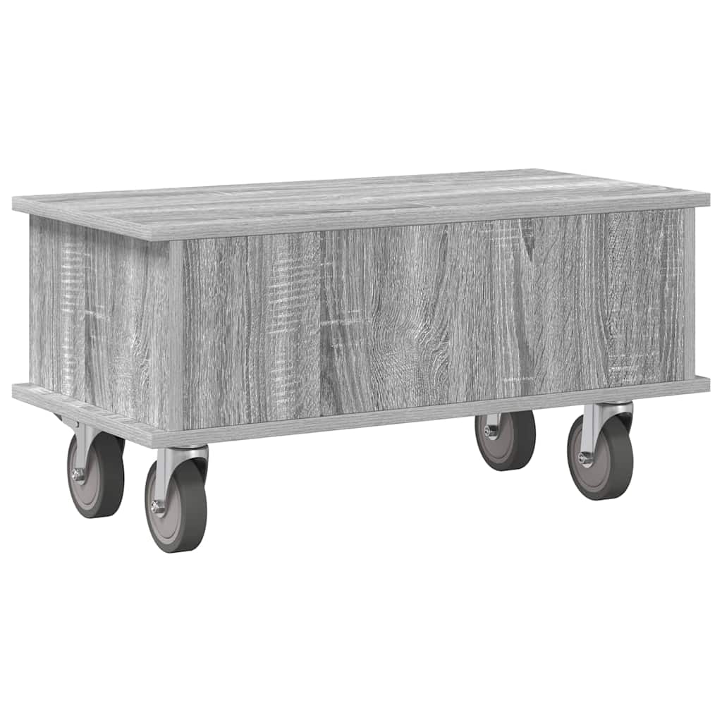 TV Stand 68.5 x 35 x 35 cm Grey Sonoma Engineered Wood