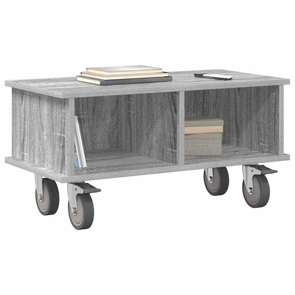 TV Stand Grey Sonoma 68.5 x 35 x 35 cm Engineered Wood