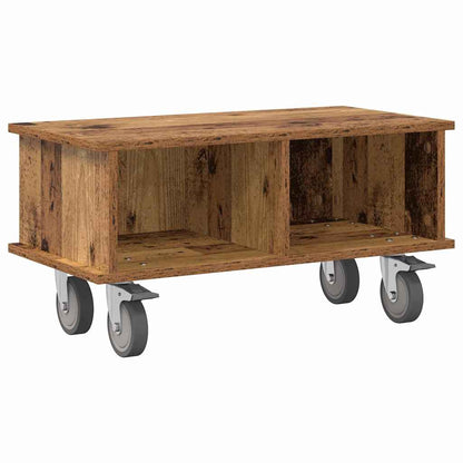TV Stand Old Wood 68.5 x 35 x 35 cm Engineered Wood