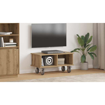 TV Stand Artisan Oak 68.5 x 35 x 35 cm Engineered Wood