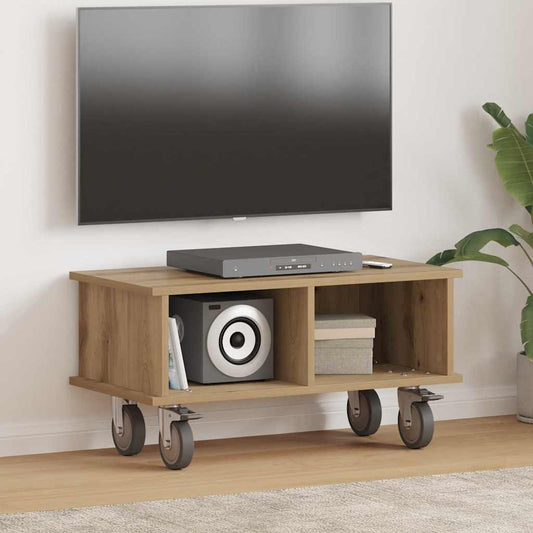 TV Stand Artisan Oak 68.5 x 35 x 35 cm Engineered Wood
