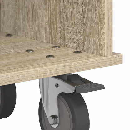 TV Stand 37 x 35 x 35 cm Sonoma Oak Engineered Wood