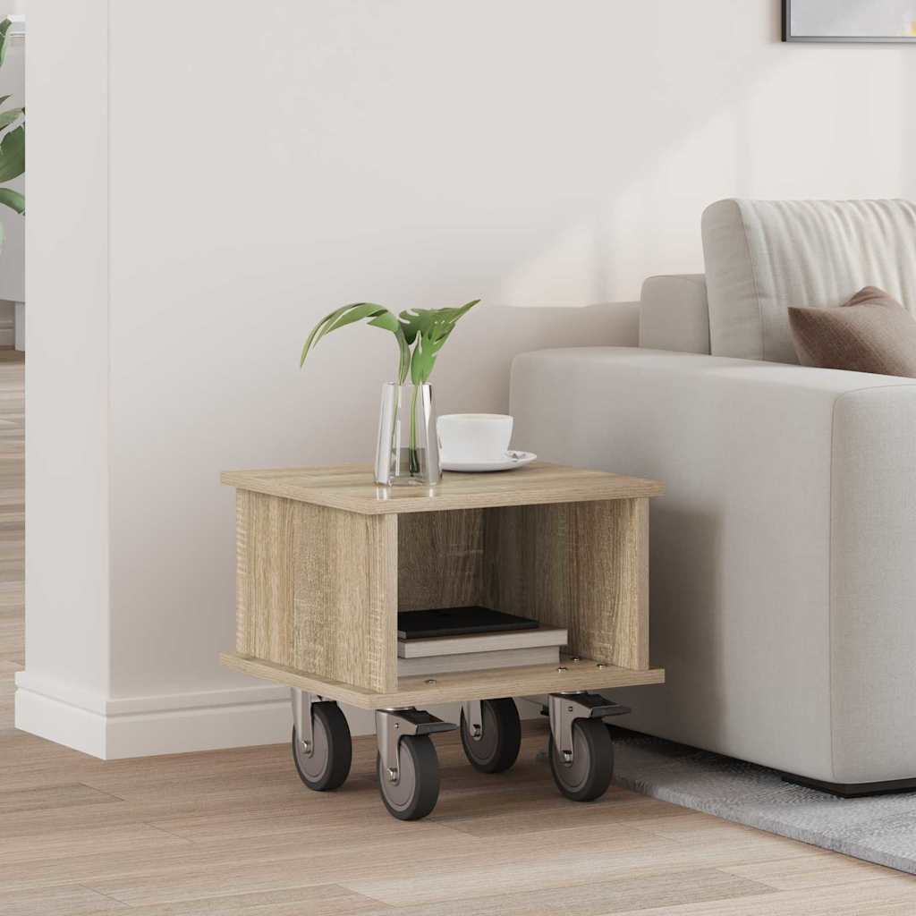 TV Stand 37 x 35 x 35 cm Sonoma Oak Engineered Wood