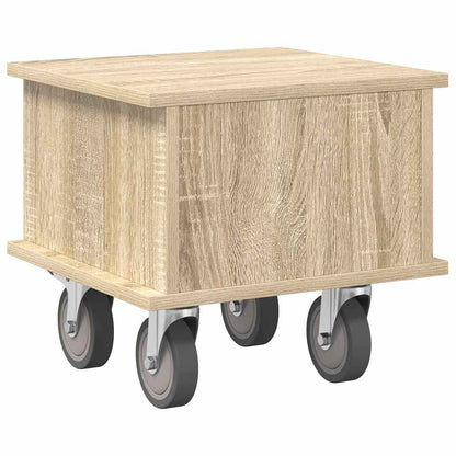 TV Stand 37 x 35 x 35 cm Sonoma Oak Engineered Wood