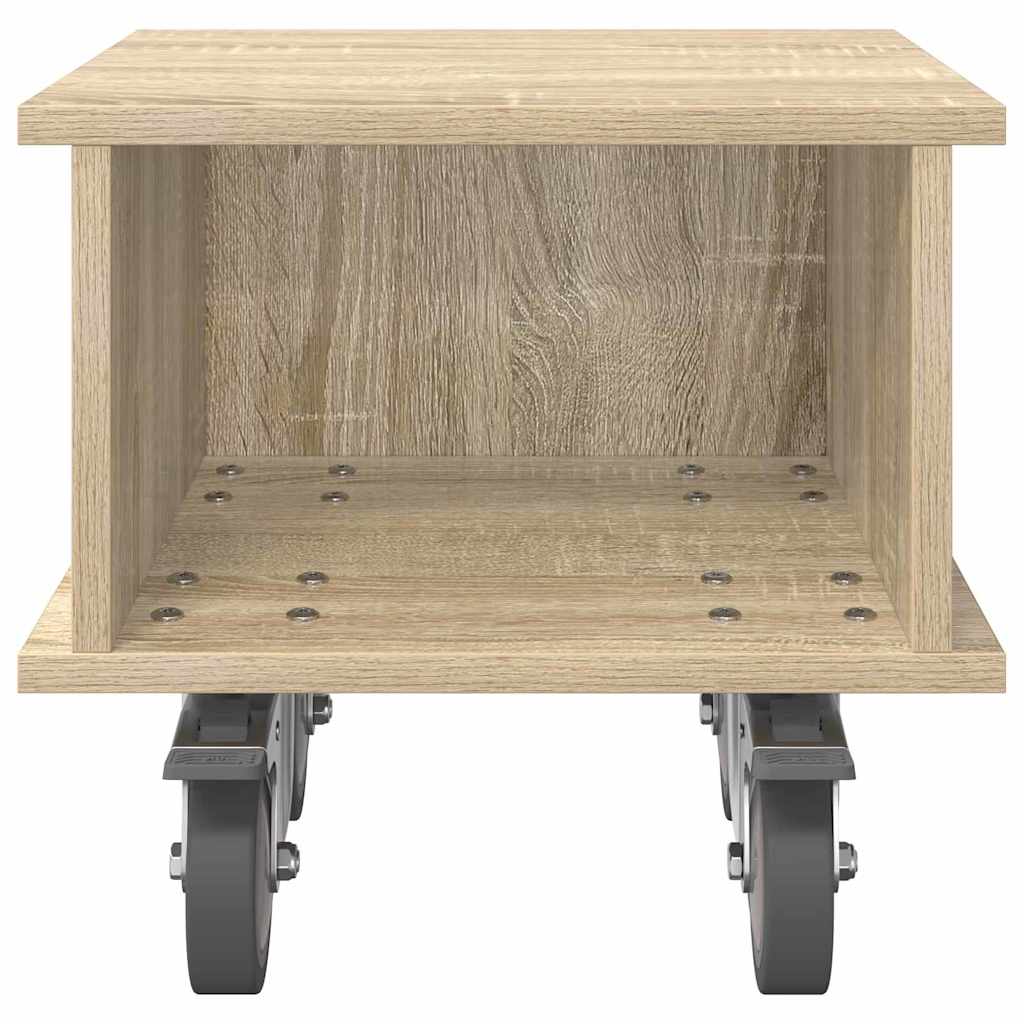 TV Stand 37 x 35 x 35 cm Sonoma Oak Engineered Wood