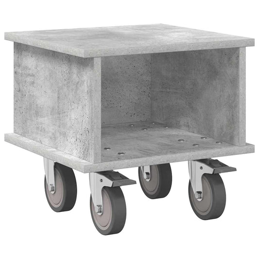 TV Stand Concrete Grey 37 x 35 x 35 cm Engineered Wood