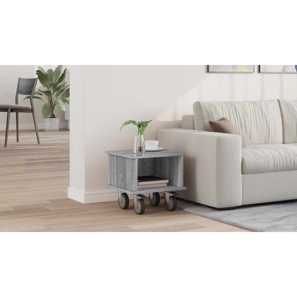 TV Stand Grey Sonoma 37 x 35 x 35 cm Engineered Wood