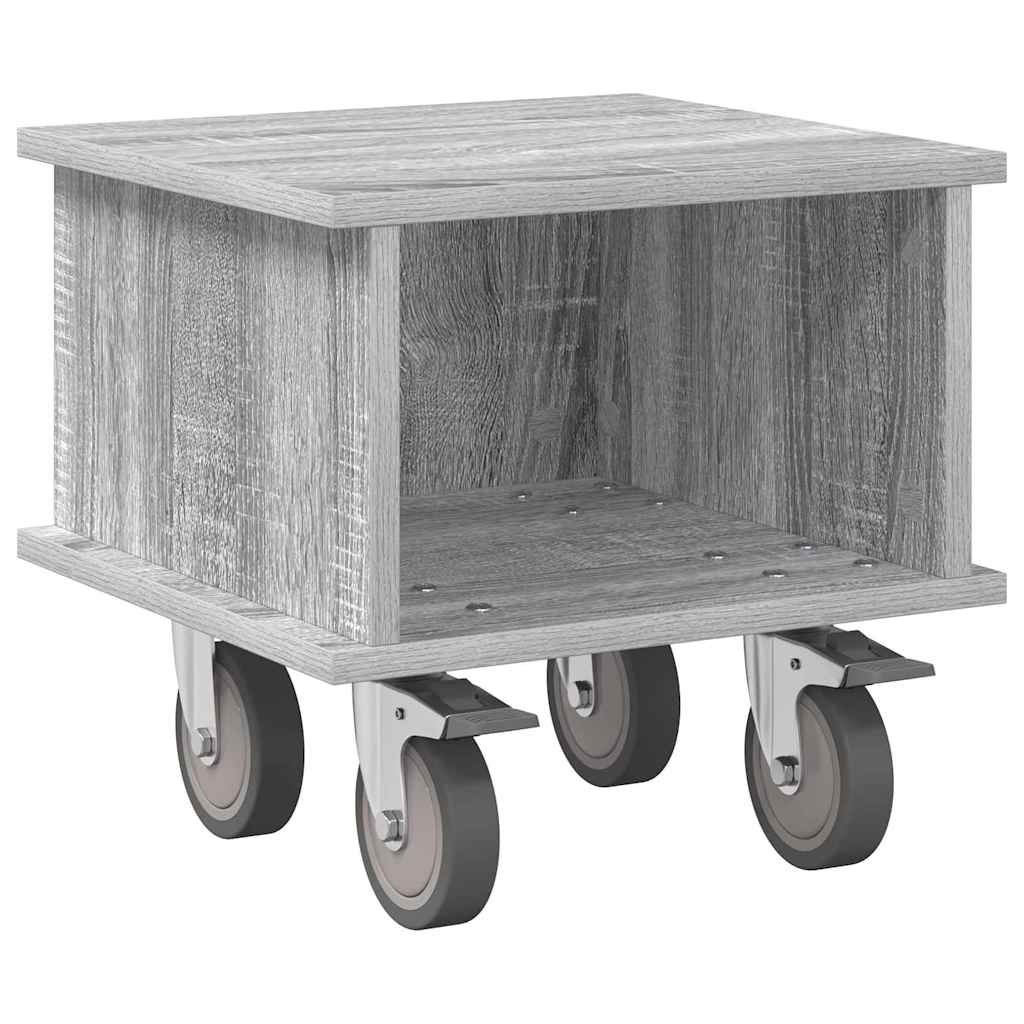 TV Stand Grey Sonoma 37 x 35 x 35 cm Engineered Wood