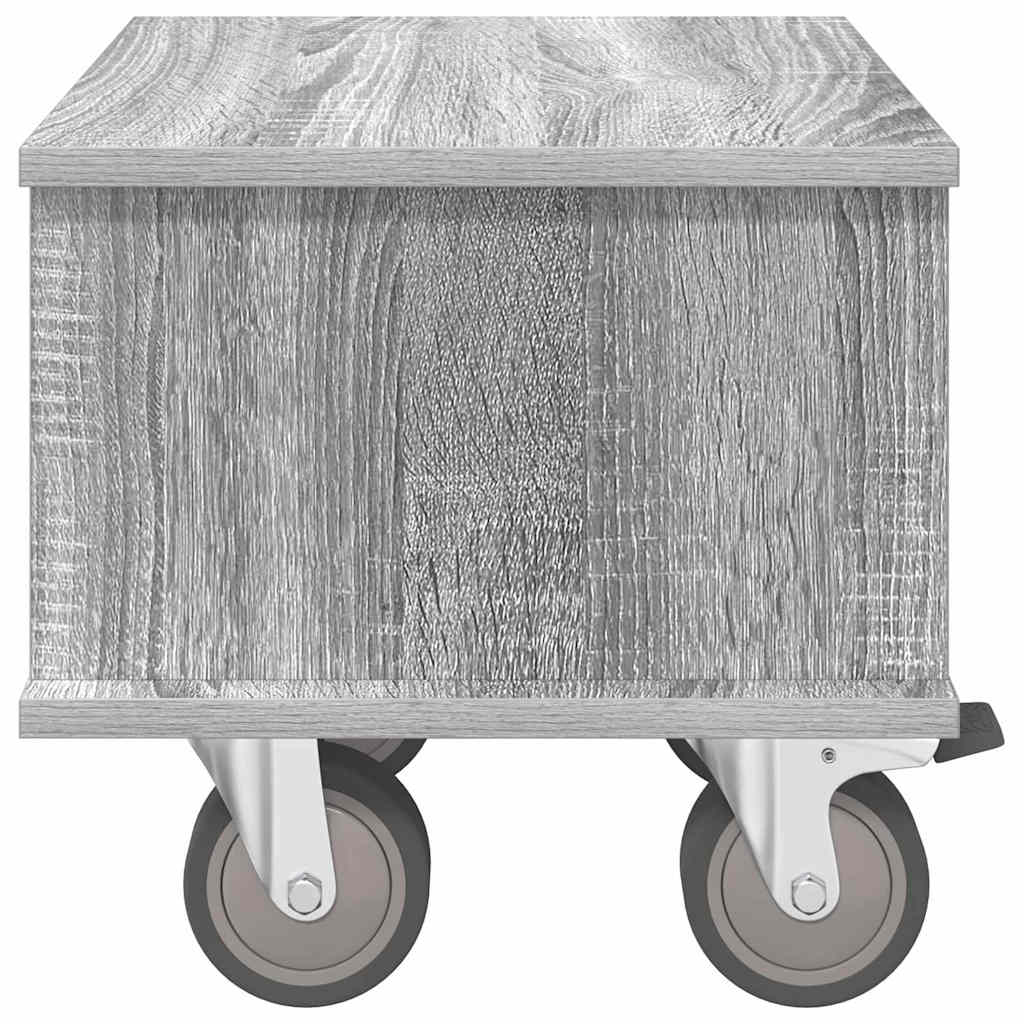 TV Stand 37 x 35 x 35 cm Grey Sonoma Engineered Wood