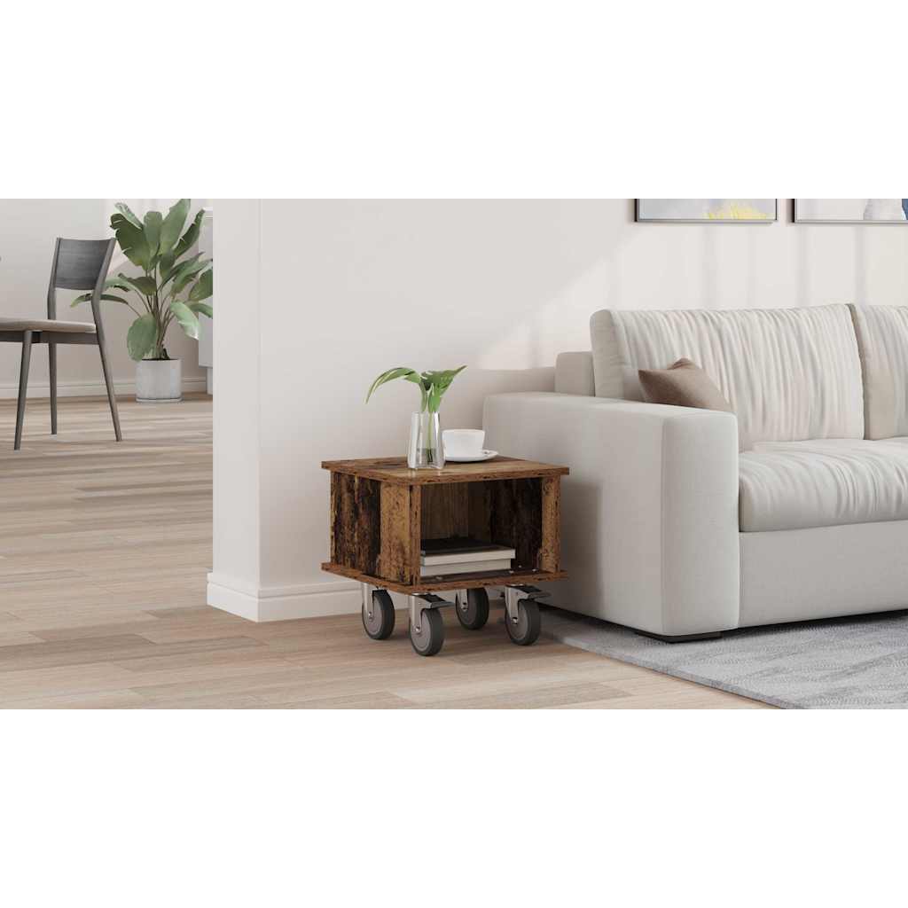 TV Stand Old Wood 37 x 35 x 35 cm Engineered Wood