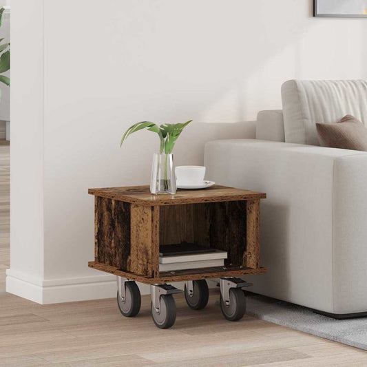 TV Stand Old Wood 37 x 35 x 35 cm Engineered Wood