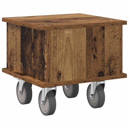 TV Stand Old Wood 37 x 35 x 35 cm Engineered Wood
