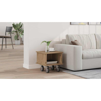 TV Stand Artisan Oak 37 x 35 x 35 cm Engineered Wood