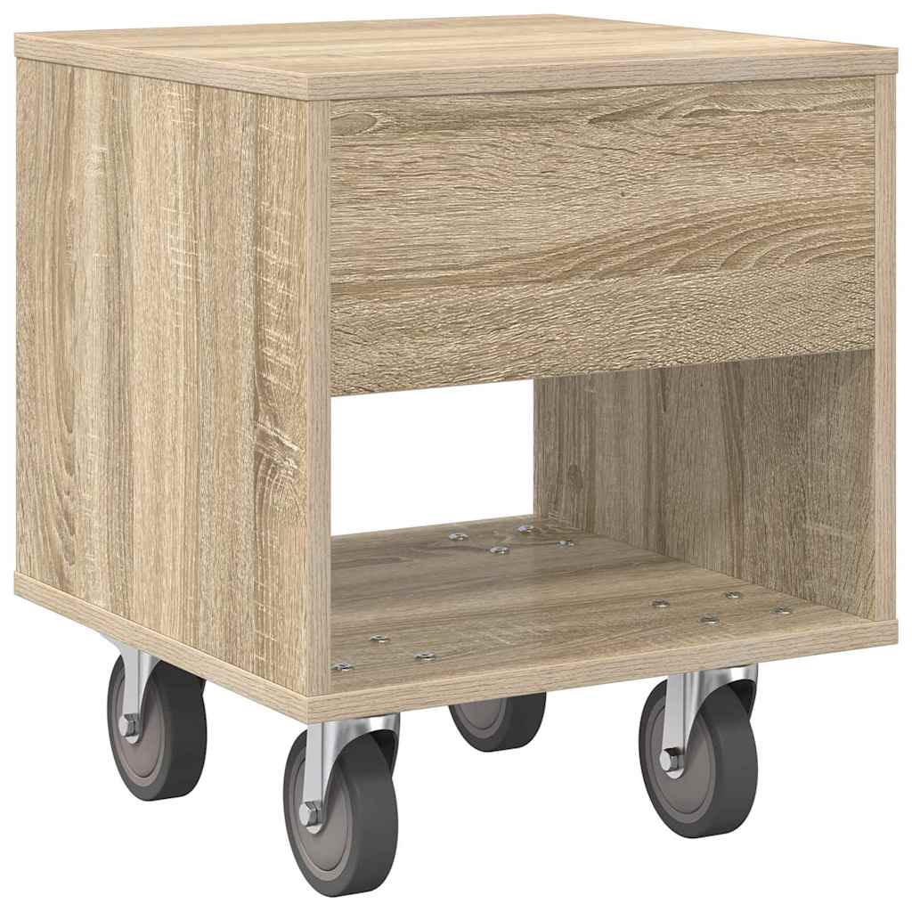 Bedside Table 2 pcs Sonoma Oak 40.5 x 40 x 48 cm