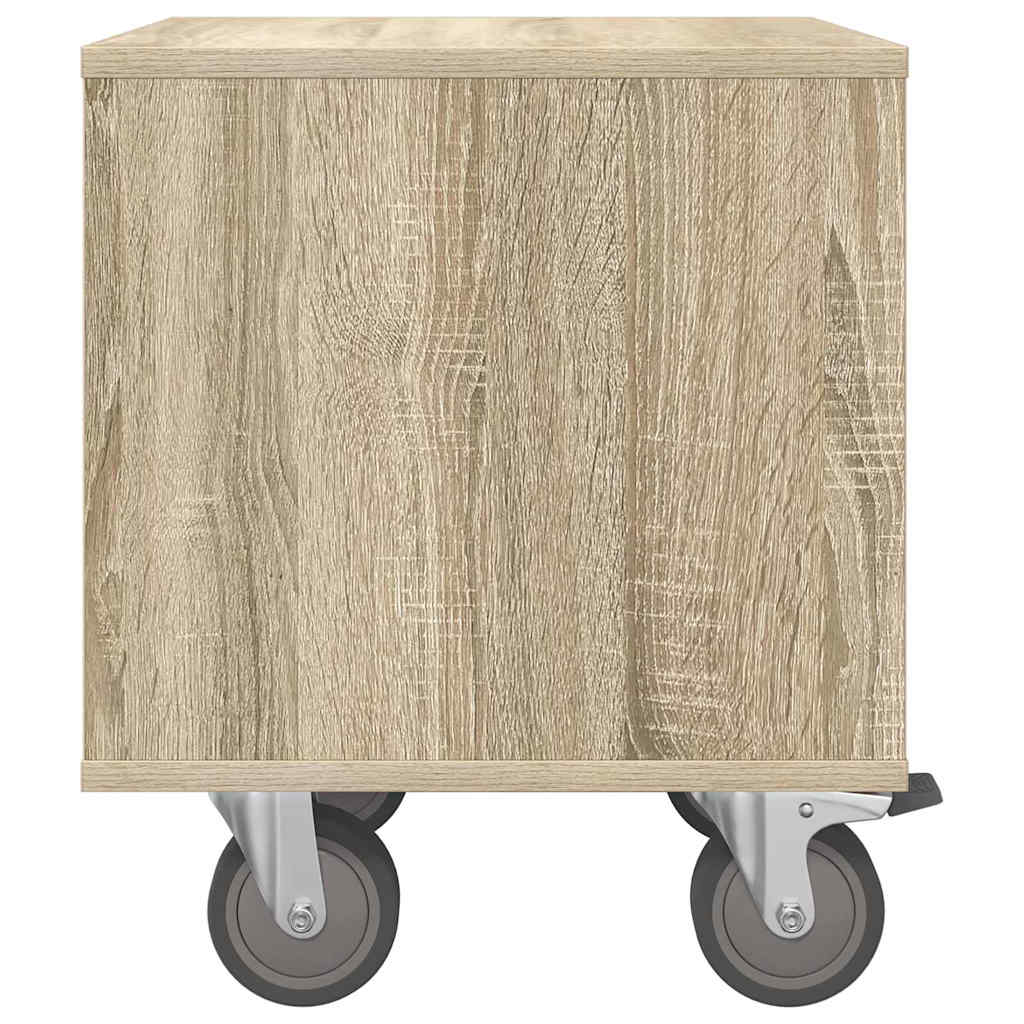Bedside Table 2 pcs Sonoma Oak 40.5 x 40 x 48 cm