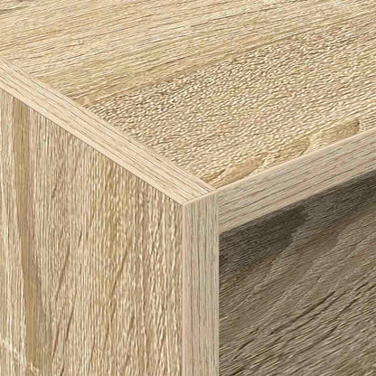 Record Cabinet Sonoma Oak 78.5 x 35 x 45 cm Engineered Wood