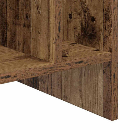 Record Cabinet Old Wood 78.5 x 35 x 45 cm Engineered Wood