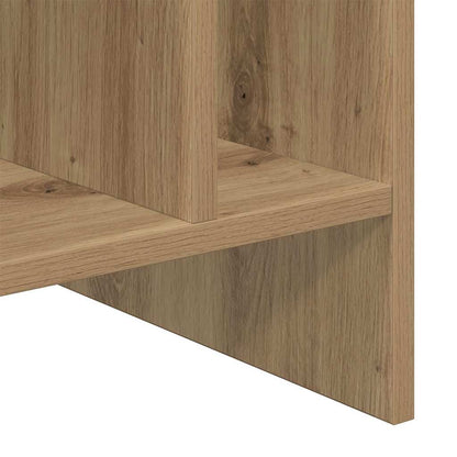 Record Cabinet Artisan Oak 78.5 x 35 x 45 cm Engineered Wood