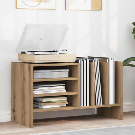 Record Cabinet Artisan Oak 78.5 x 35 x 45 cm Engineered Wood