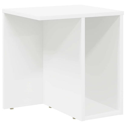 End Table 2 pcs White 37 x 32 x 40 cm Engineered Wood