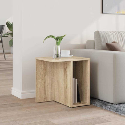End Table Sonoma Oak 37 x 32 x 40 cm Engineered Wood