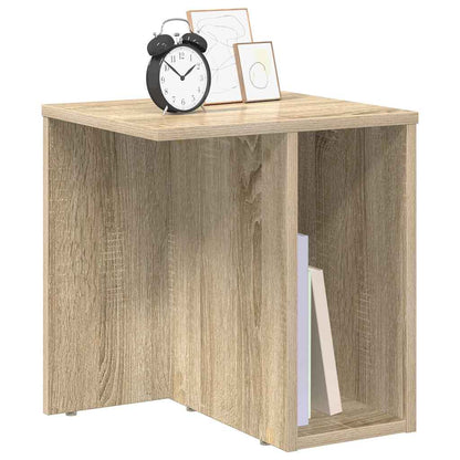 End Table Sonoma Oak 37 x 32 x 40 cm Engineered Wood