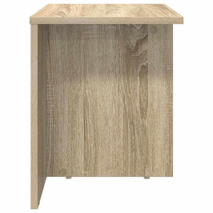 End Table Sonoma Oak 37 x 32 x 40 cm Engineered Wood