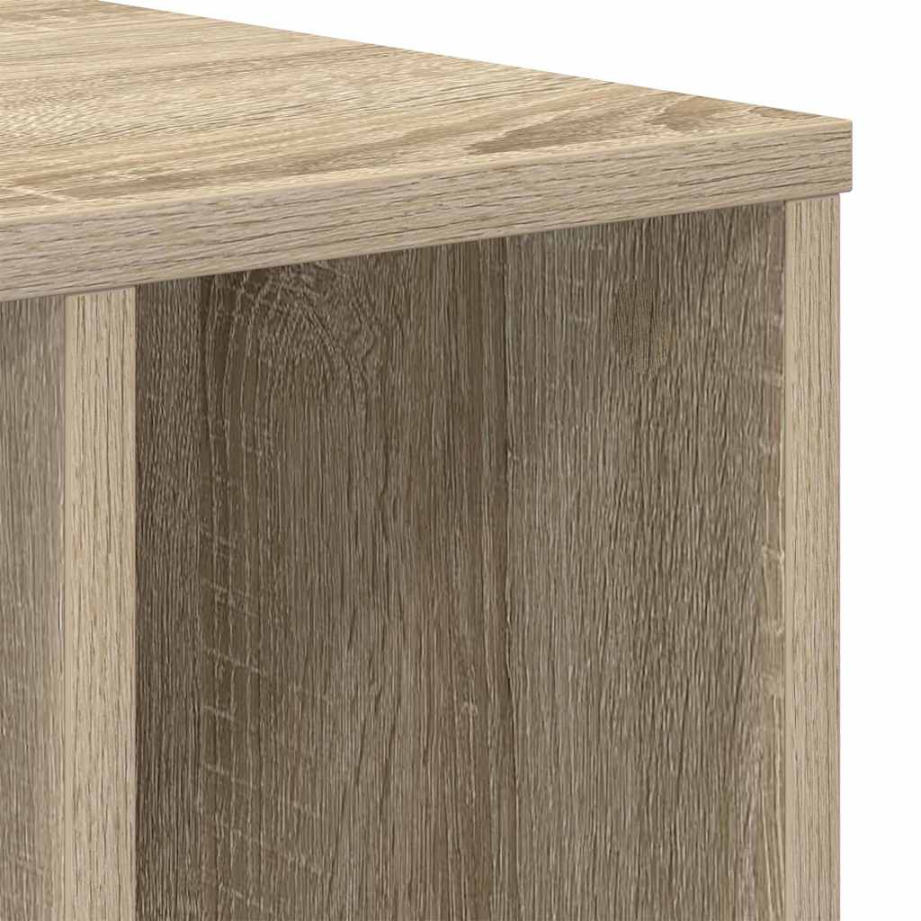 End Table 2 pcs Sonoma Oak 37 x 32 x 40 cm Engineered Wood