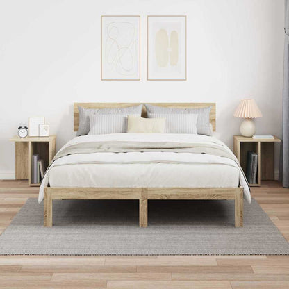 End Table 2 pcs Sonoma Oak 37 x 32 x 40 cm Engineered Wood