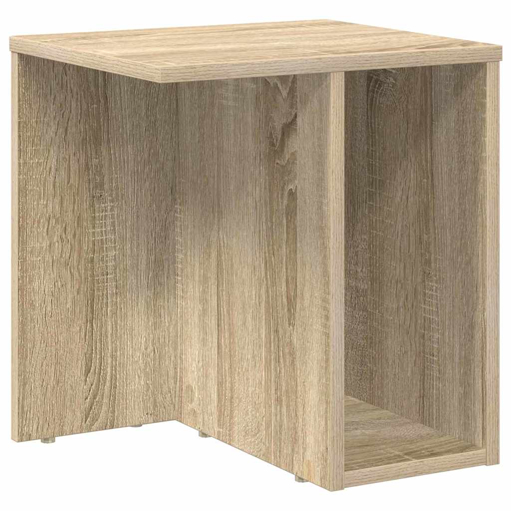 End Table 2 pcs Sonoma Oak 37 x 32 x 40 cm Engineered Wood