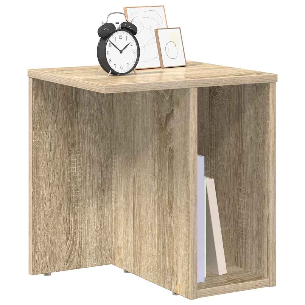End Table 2 pcs Sonoma Oak 37 x 32 x 40 cm Engineered Wood