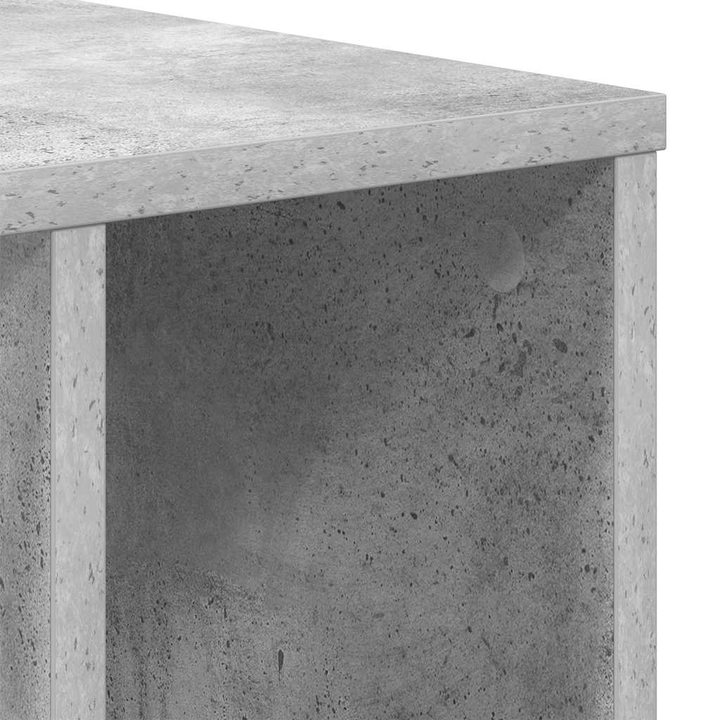 End Table 2 pcs Concrete Grey 37 x 32 x 40 cm Engineered Wood