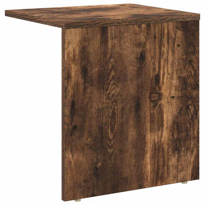 End Table Smoked Oak 37 x 32 x 40 cm Engineered Wood