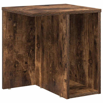 End Table 2 pcs Smoked Oak 37 x 32 x 40 cm Engineered Wood