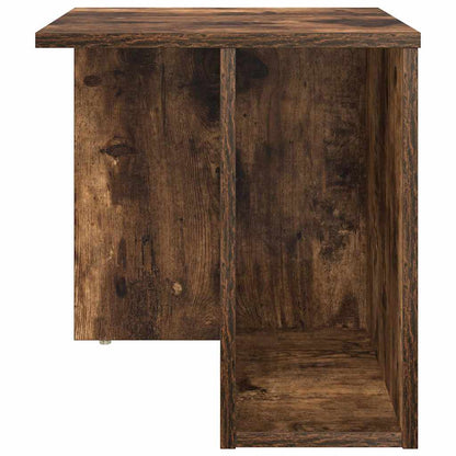 End Table 2 pcs Smoked Oak 37 x 32 x 40 cm Engineered Wood